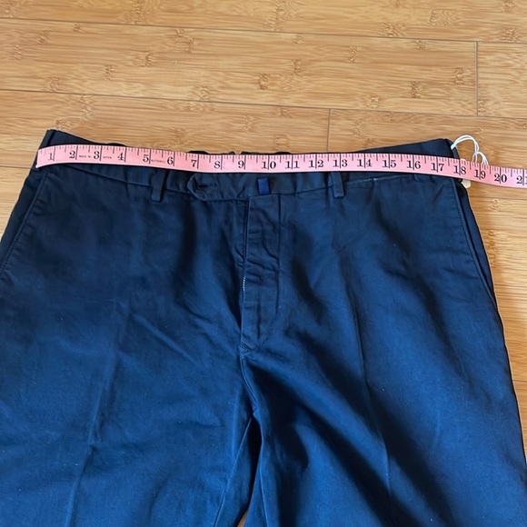 INCOTEX NWT Italy Slim Fit 100% Cotton Trousers Chino Pants size 52 - Picture 13 of 17